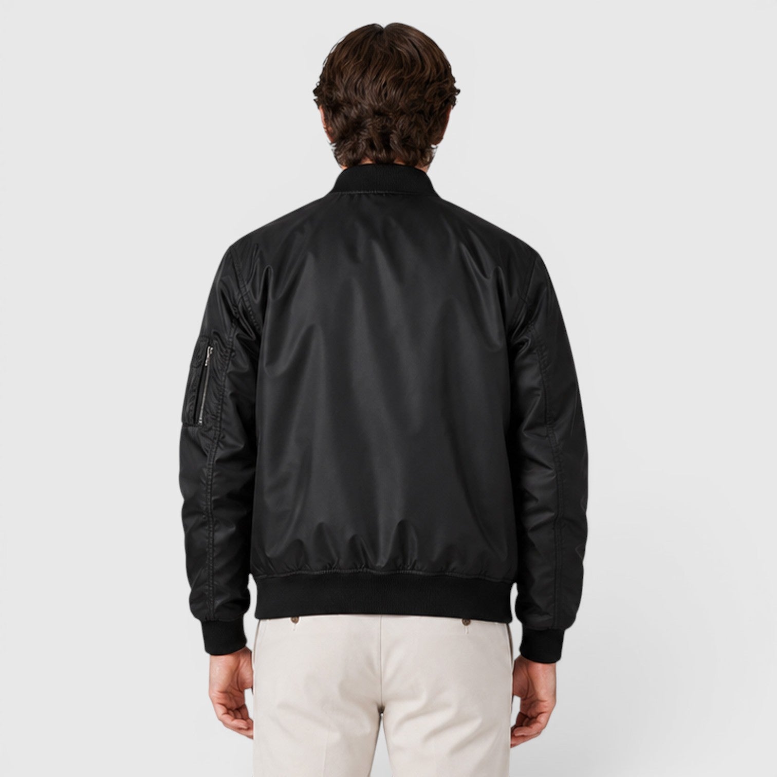 Monvaline | Men's Bomber Jacket for Casual Everyday Outfits