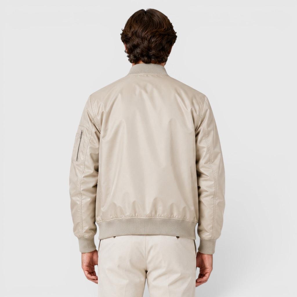 Monvaline | Men's Bomber Jacket for Casual Everyday Outfits