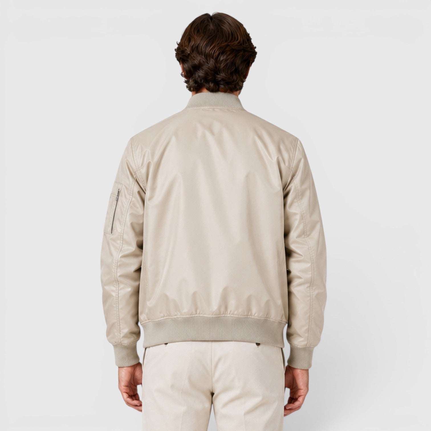 Monvaline | Men's Bomber Jacket for Casual Everyday Outfits