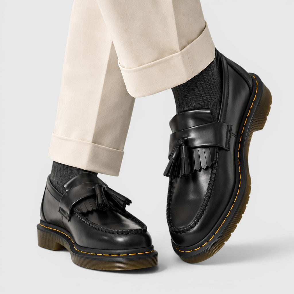 Monvaline | Men's Breathable British Style Leather Loafers