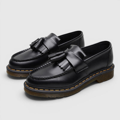 Monvaline | Men's Breathable British Style Leather Loafers