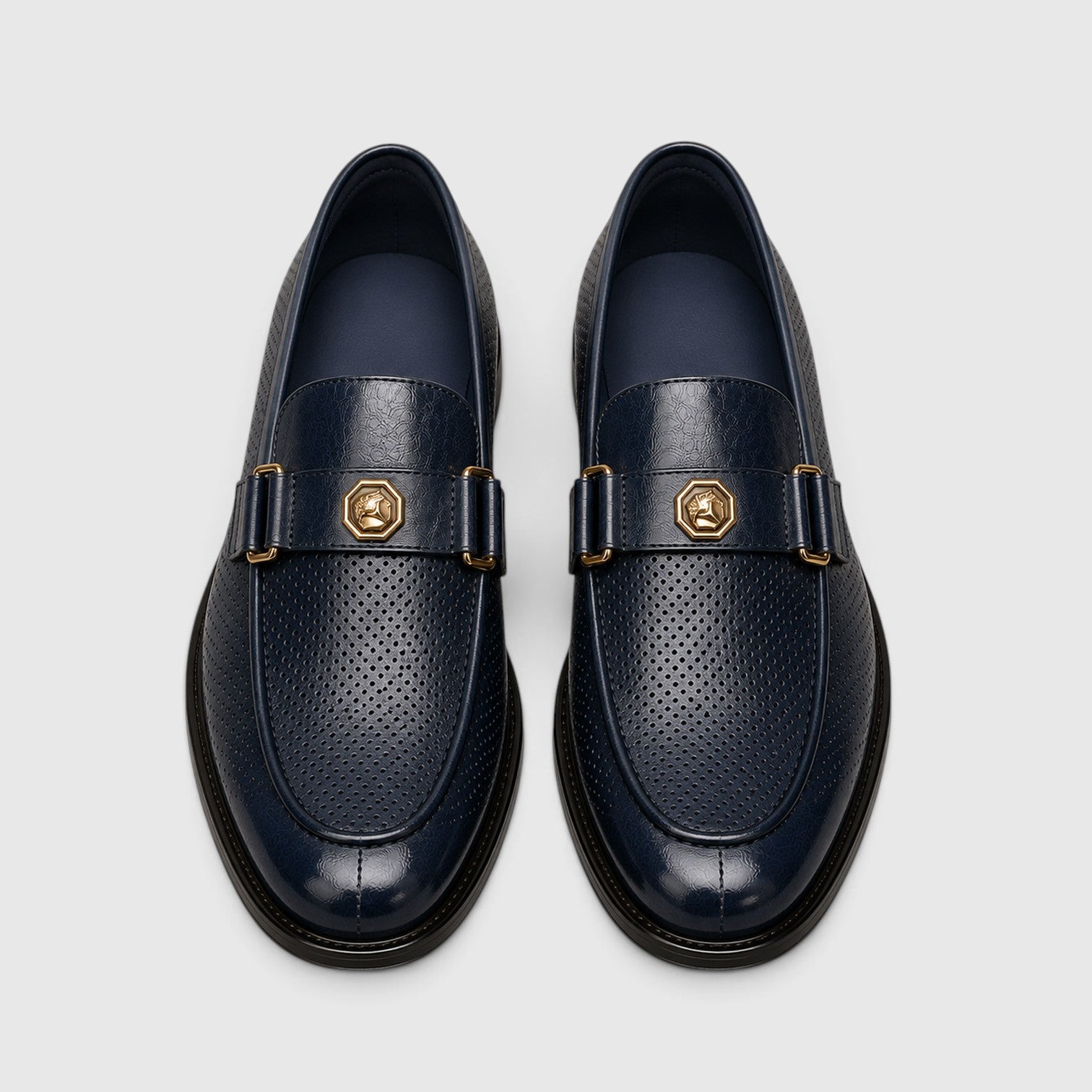 Monvaline | Men's Breathable Slip-On Loafers for Smart Casual Wear