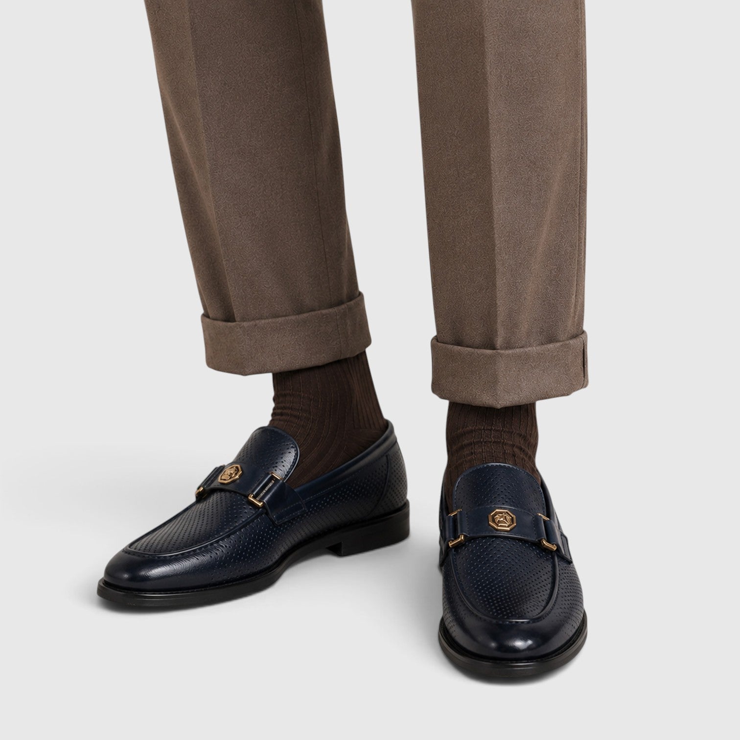 Monvaline | Men's Breathable Slip-On Loafers for Smart Casual Wear
