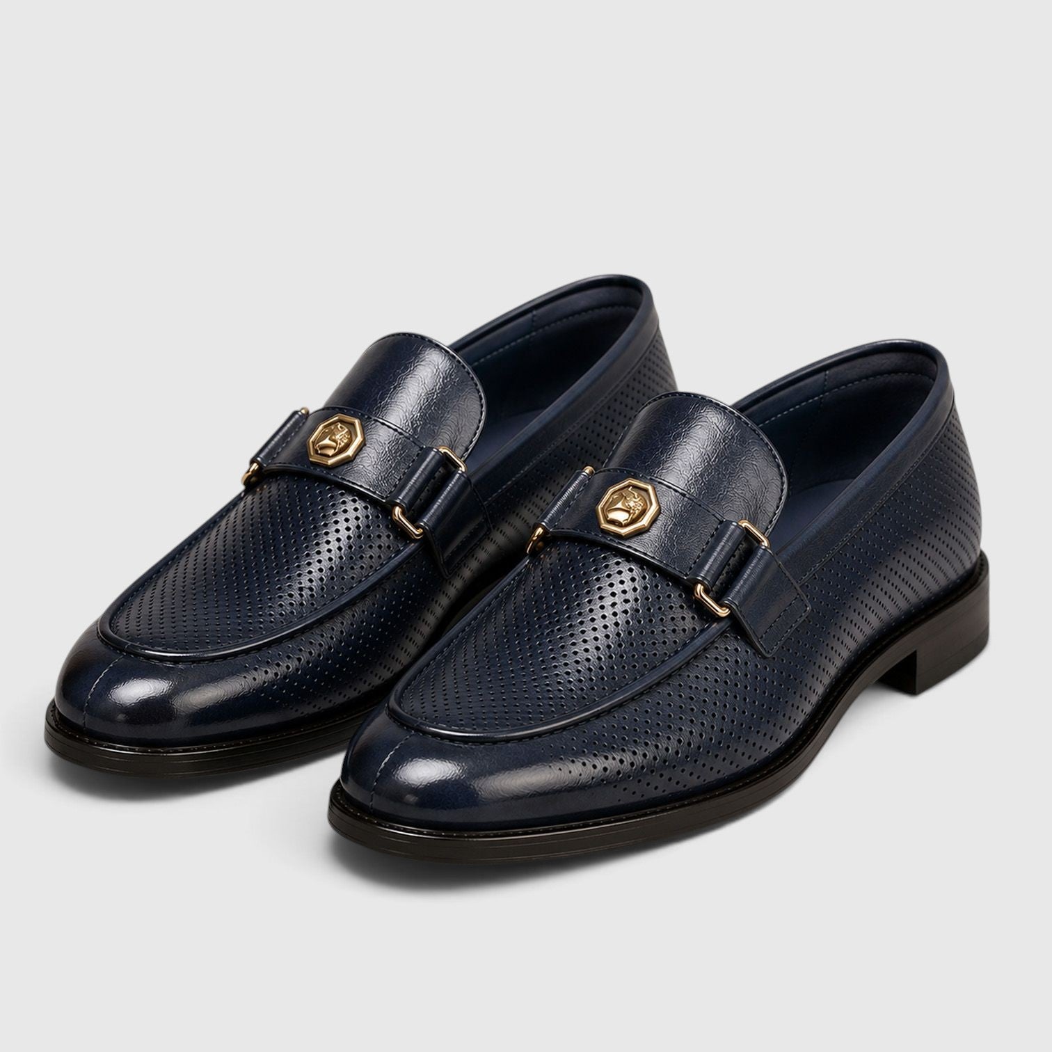 Monvaline | Men's Breathable Slip-On Loafers for Smart Casual Wear