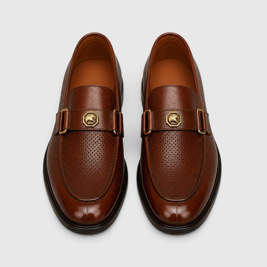 Monvaline | Men's Breathable Slip-On Loafers for Smart Casual Wear