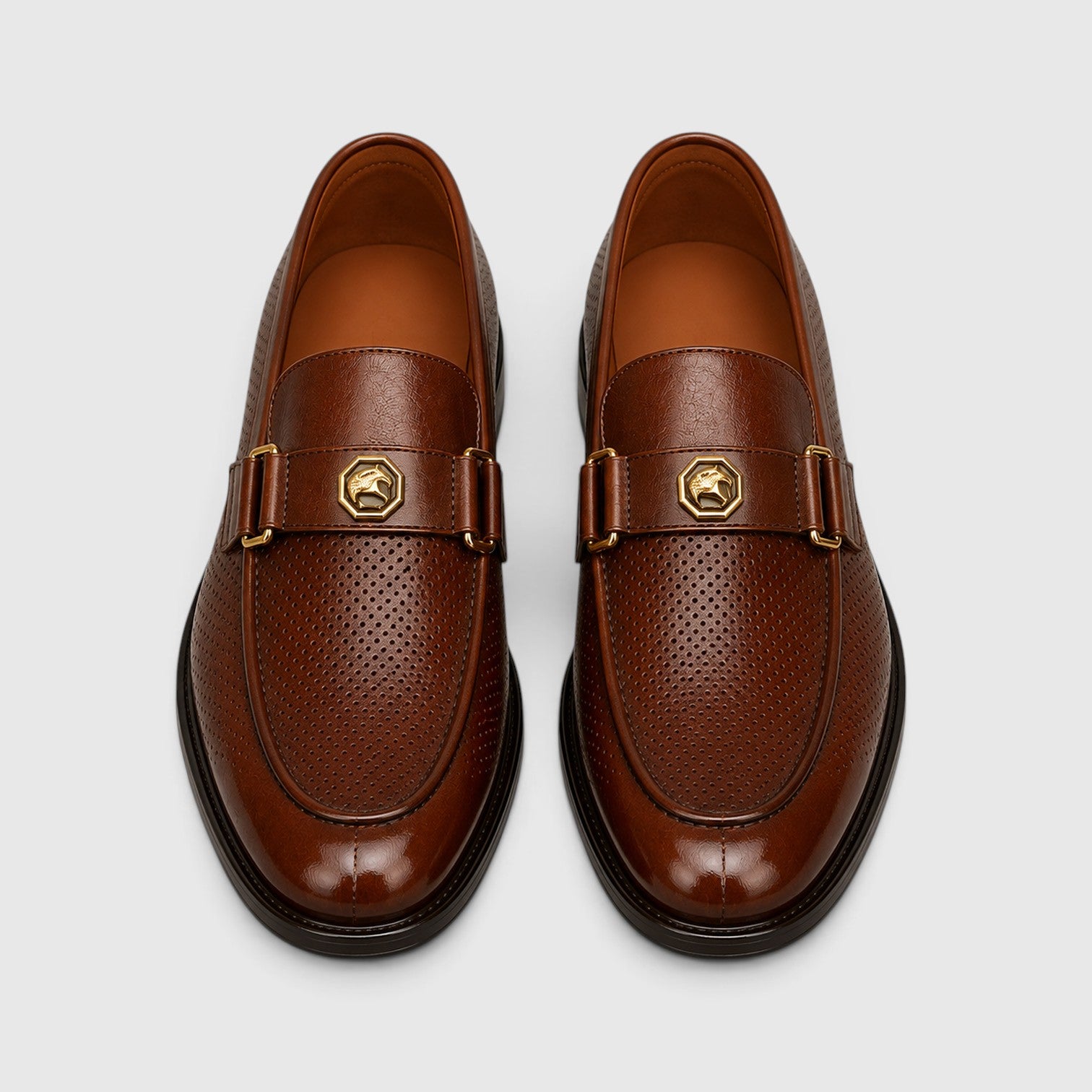 Monvaline | Men's Breathable Slip-On Loafers for Smart Casual Wear
