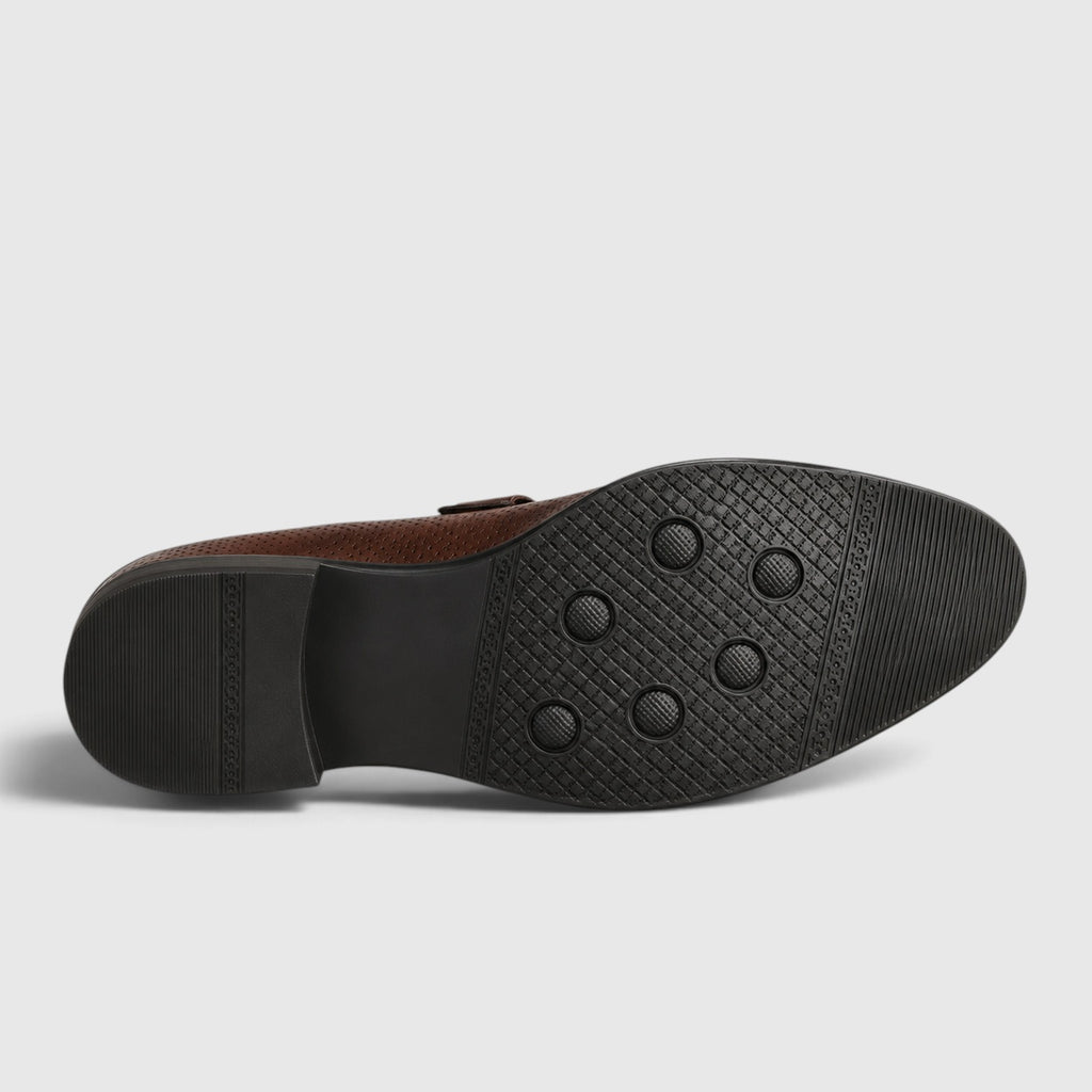 Monvaline | Men's Breathable Slip-On Loafers for Smart Casual Wear