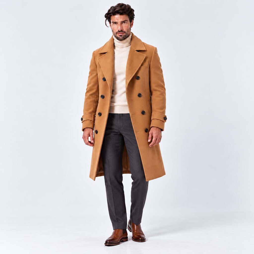 Monvaline | Men's Brogue Chelsea Boots – Classic Wingtip Ankle Boots