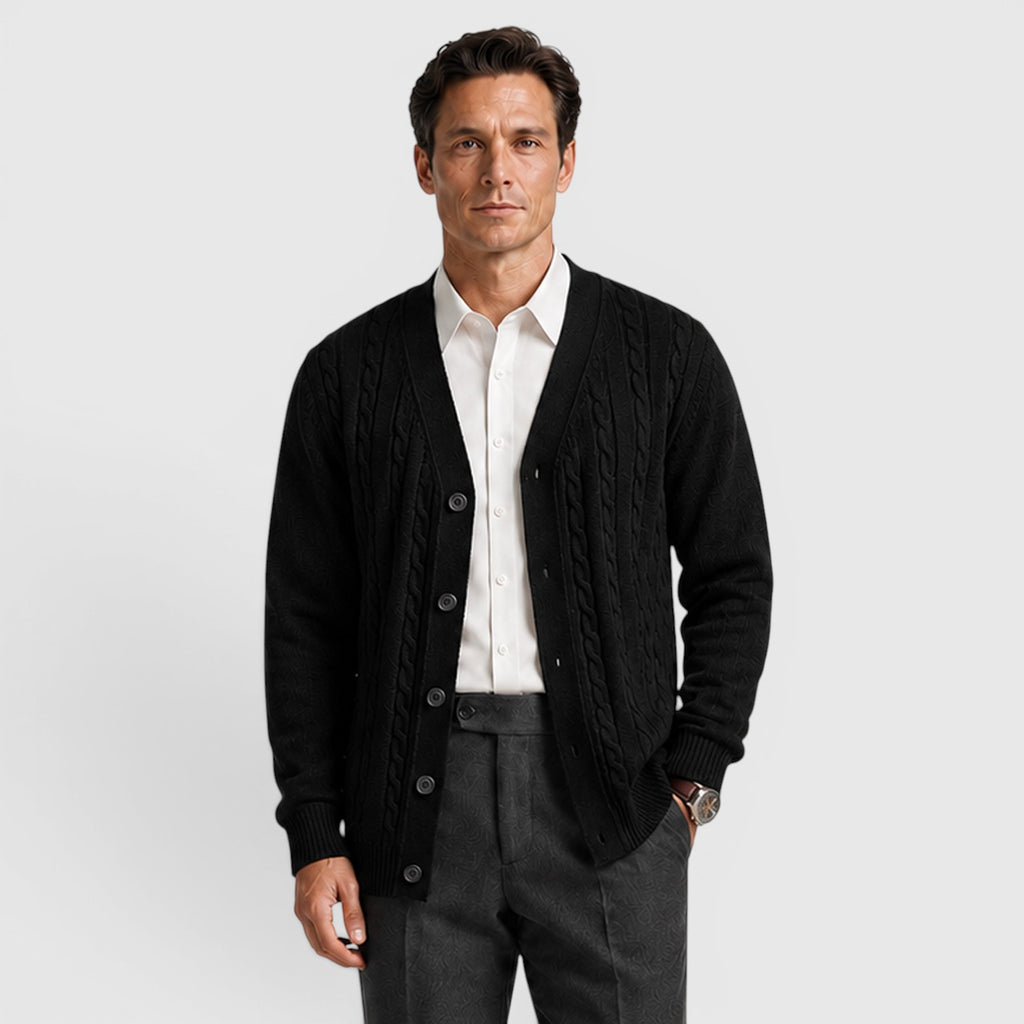 Monvaline | Men's Button Cardigan for Everyday Casual Wear
