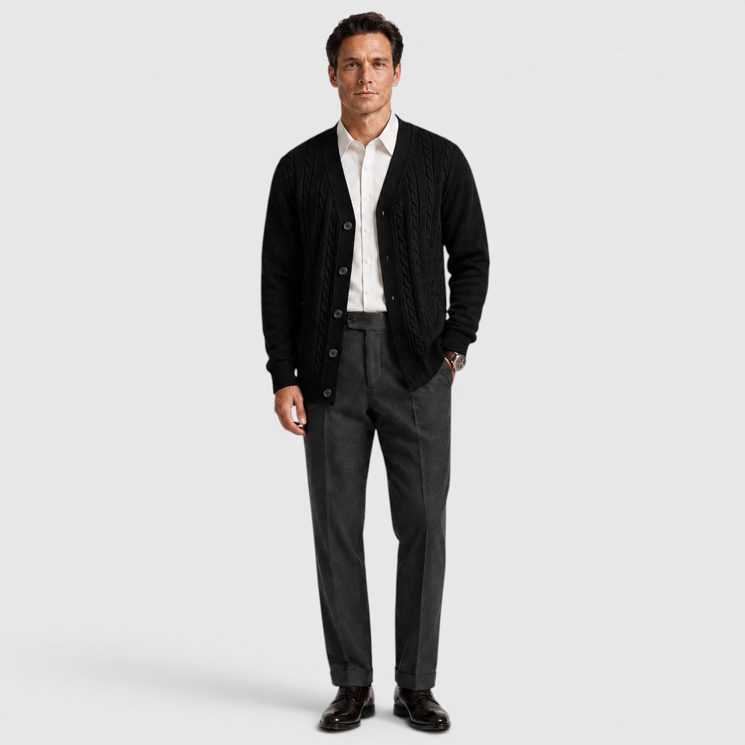 Monvaline | Men's Button Cardigan for Everyday Casual Wear