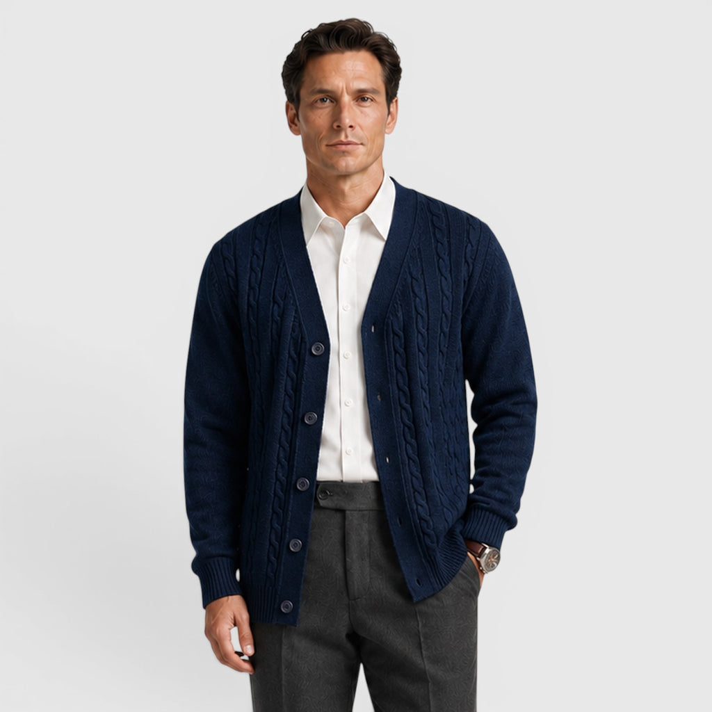 Monvaline | Men's Button Cardigan for Everyday Casual Wear