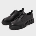 Monvaline | Men's Casual Derby Shoes with Chunky Sole