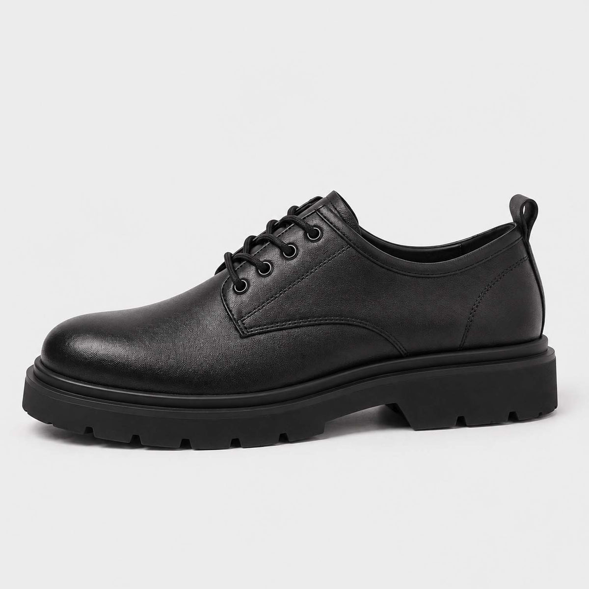 Monvaline | Men's Casual Derby Shoes with Chunky Sole