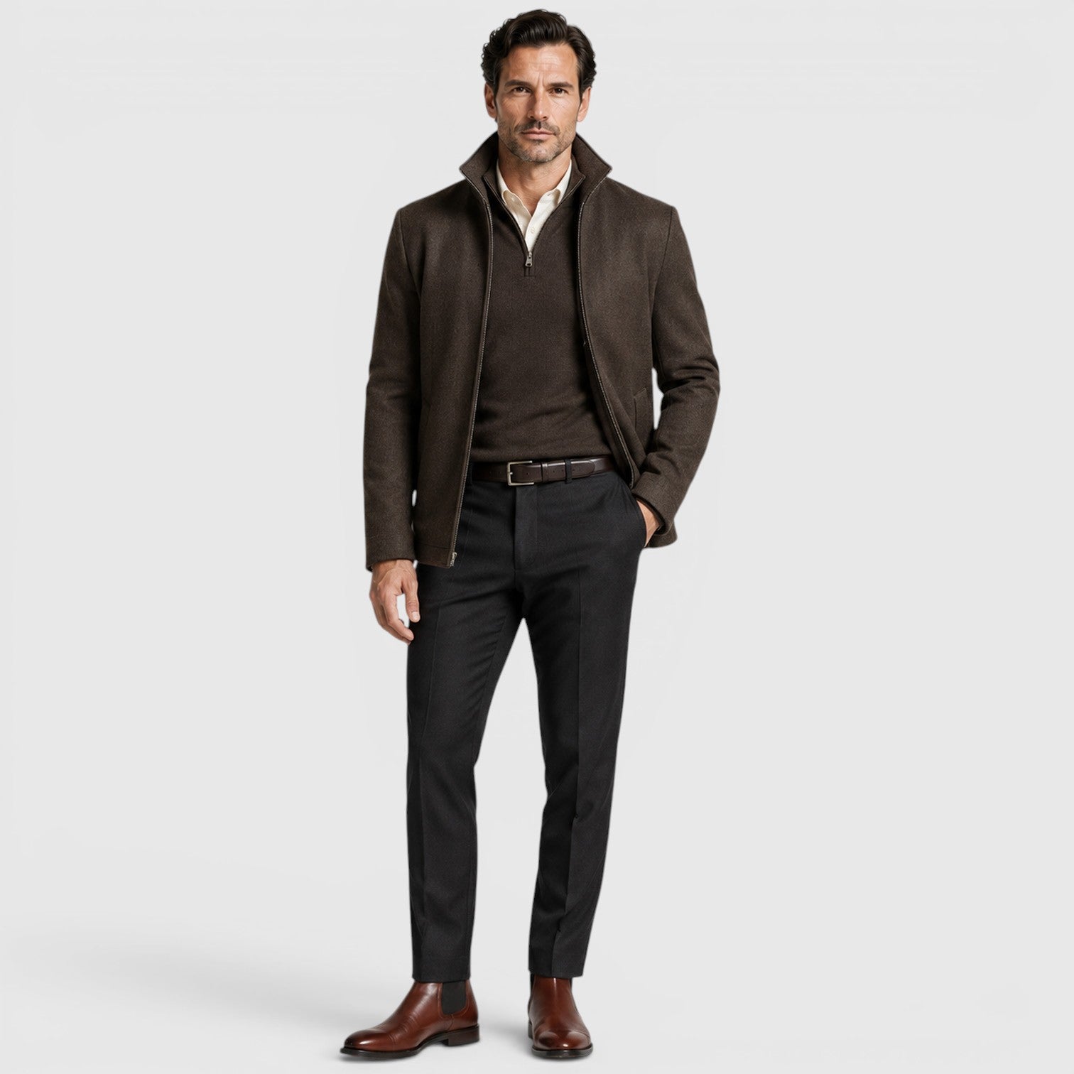Monvaline | Men's Chelsea Boots for Smart Casual Outfits