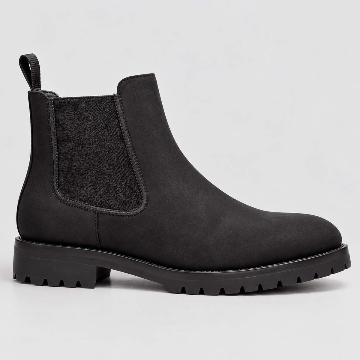 Monvaline | Men's Chelsea Boots – Slip-On Leather, All-Day Comfort