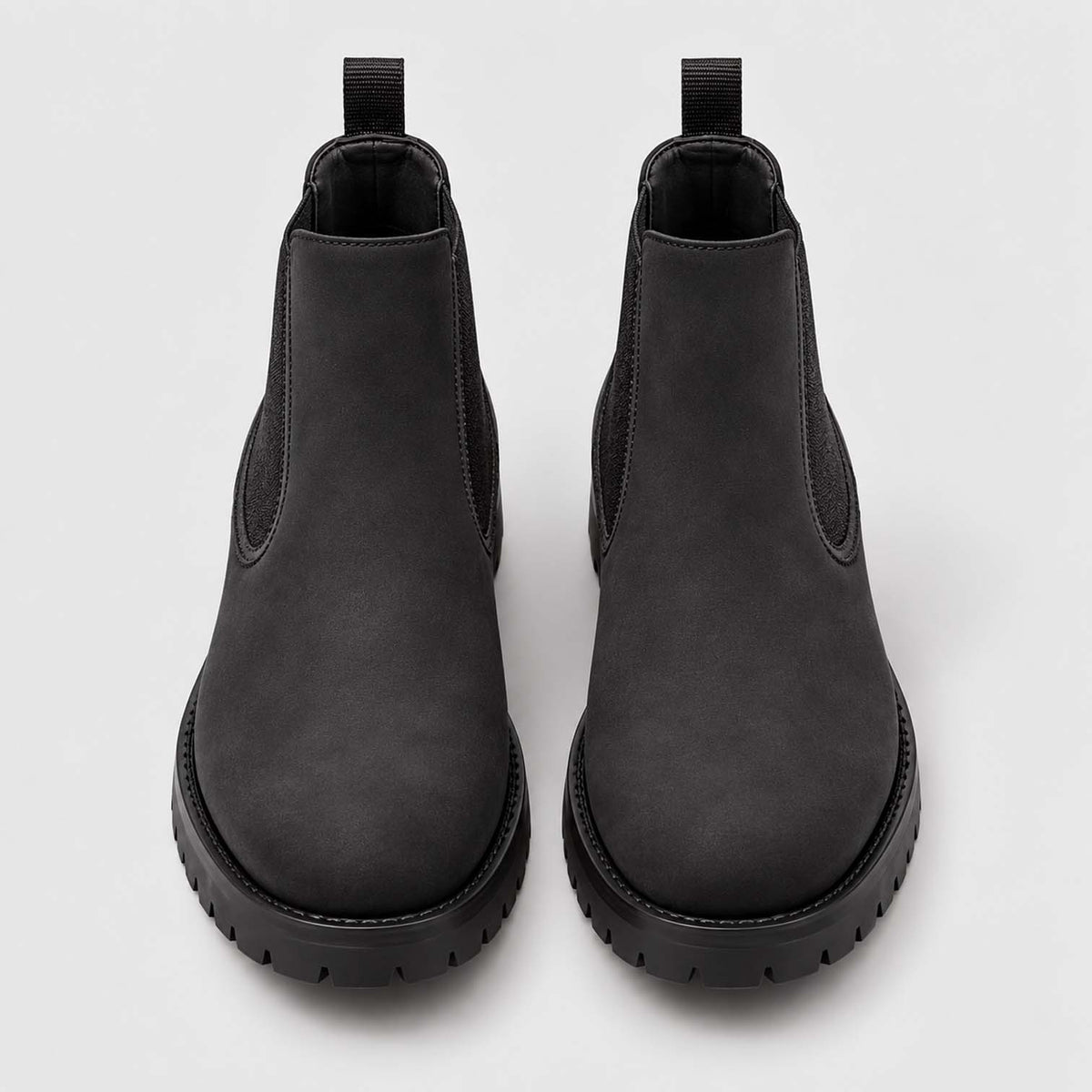 Monvaline | Men's Chelsea Boots – Slip-On Leather, All-Day Comfort