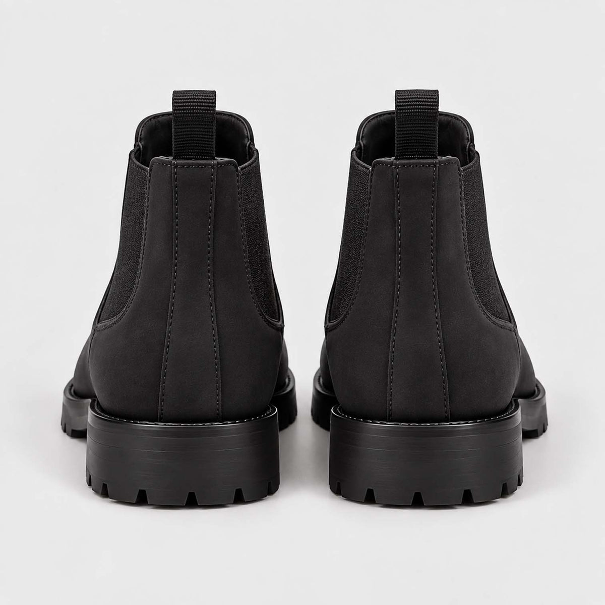 Monvaline | Men's Chelsea Boots – Slip-On Leather, All-Day Comfort