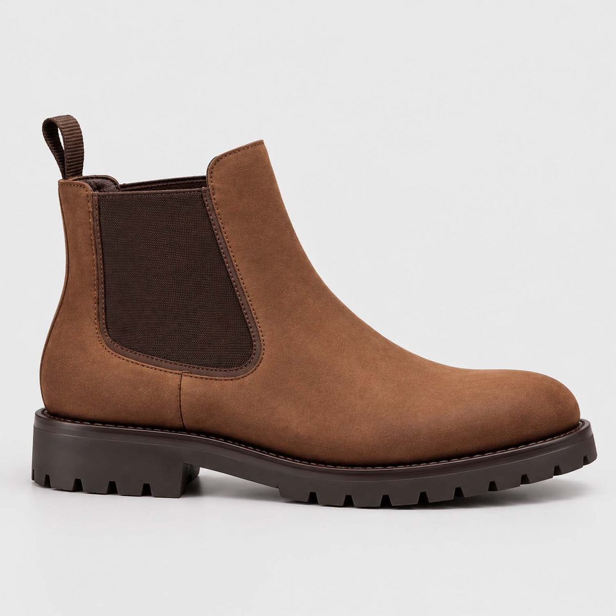 Monvaline | Men's Chelsea Boots – Slip-On Leather, All-Day Comfort
