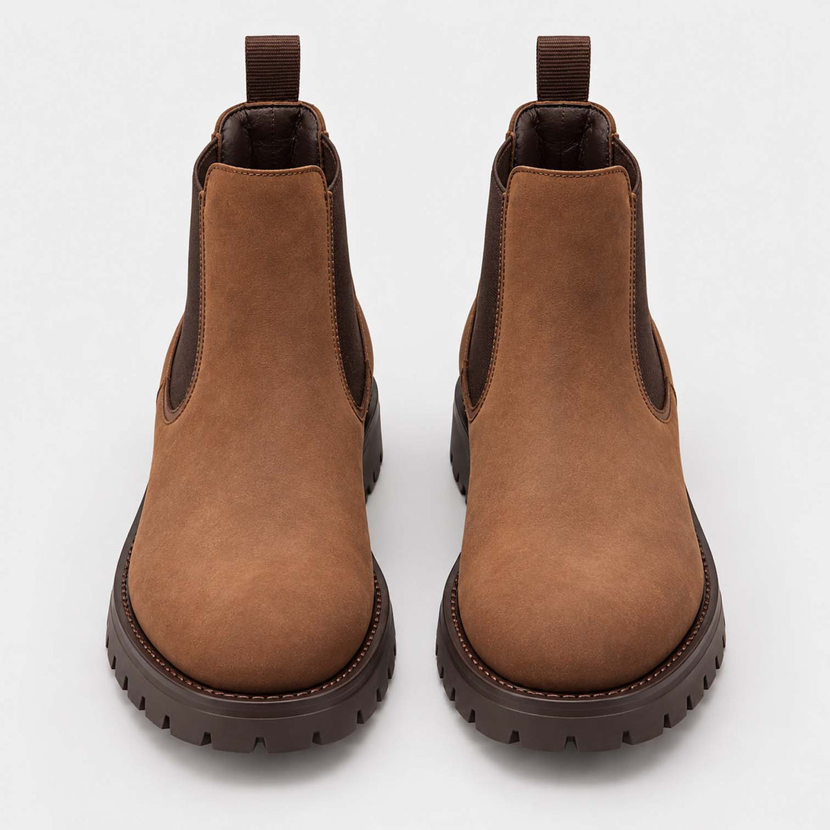 Monvaline | Men's Chelsea Boots – Slip-On Leather, All-Day Comfort