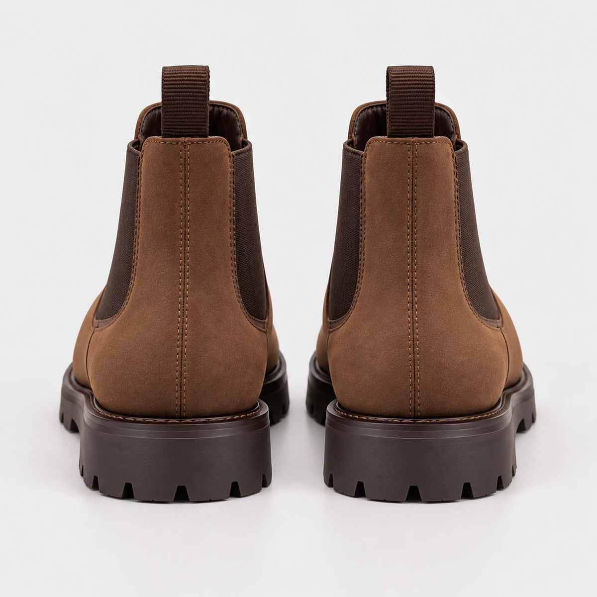 Monvaline | Men's Chelsea Boots – Slip-On Leather, All-Day Comfort