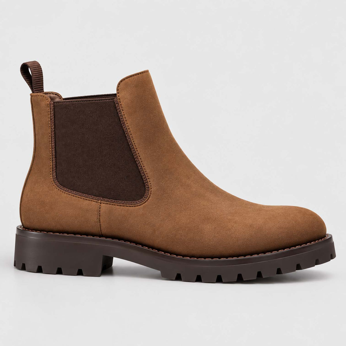 Monvaline | Men's Chelsea Boots – Slip-On Leather, All-Day Comfort