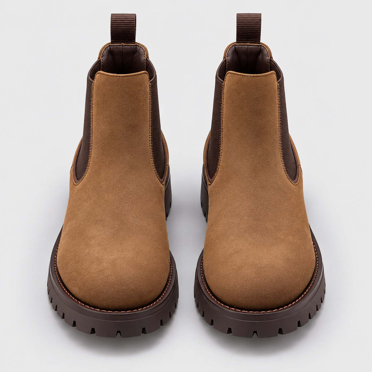 Monvaline | Men's Chelsea Boots – Slip-On Leather, All-Day Comfort