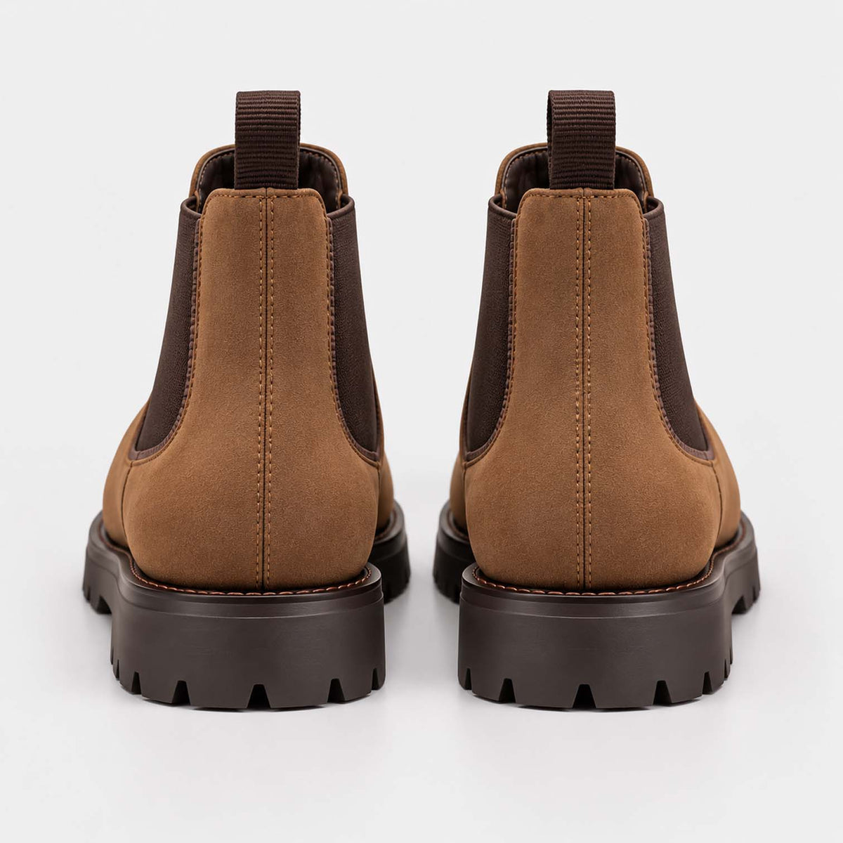 Monvaline | Men's Chelsea Boots – Slip-On Leather, All-Day Comfort