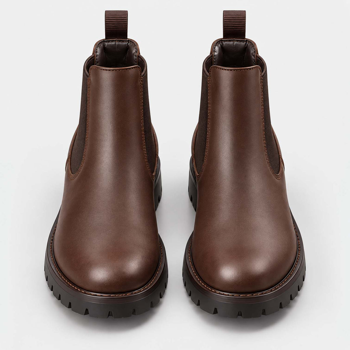Monvaline | Men's Chelsea Boots – Slip-On Leather, All-Day Comfort
