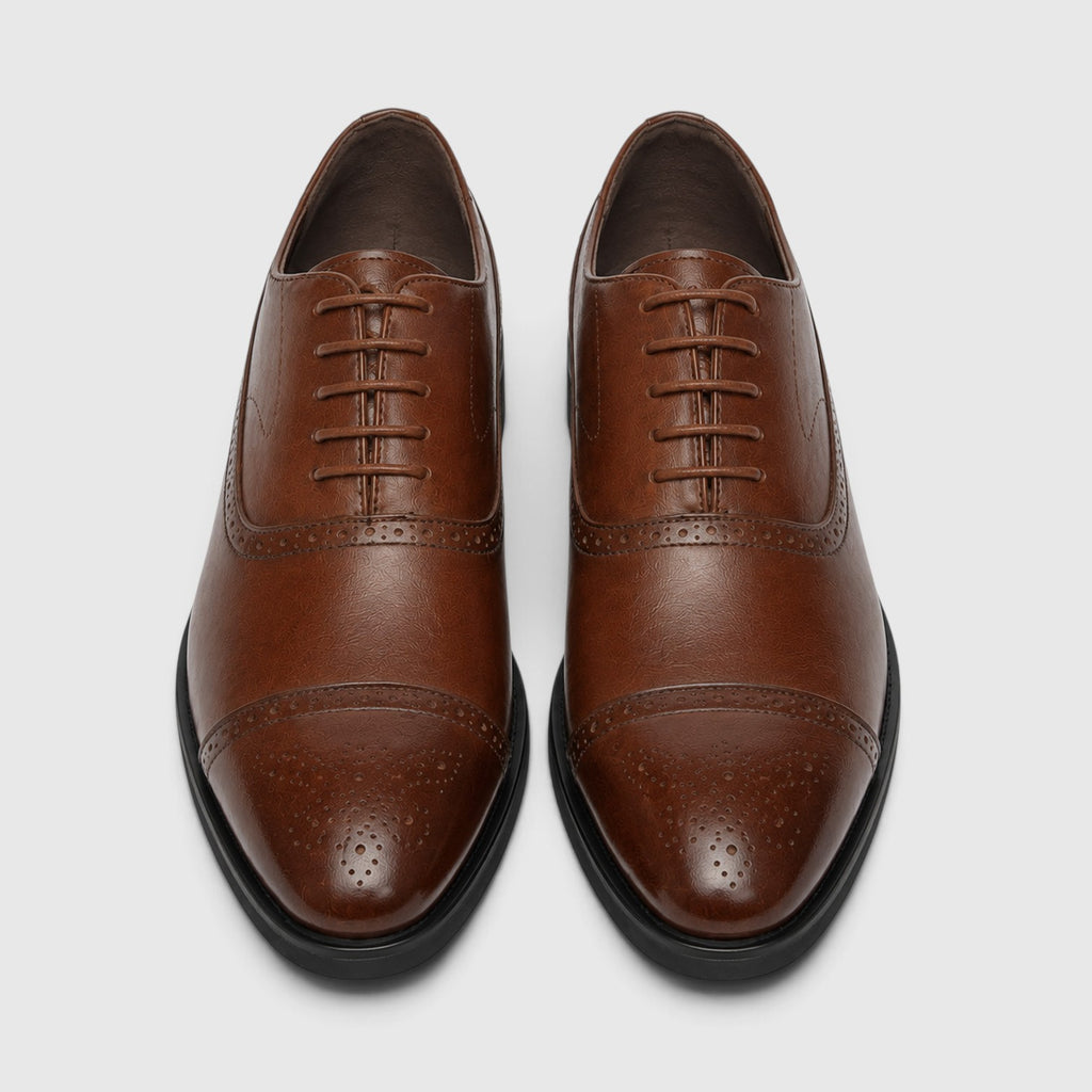 Monvaline | Men's Classic Elegant Premium Leather Formal Shoes