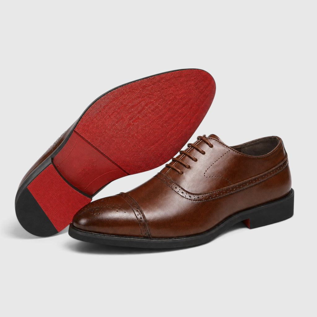 Monvaline | Men's Classic Elegant Premium Leather Formal Shoes