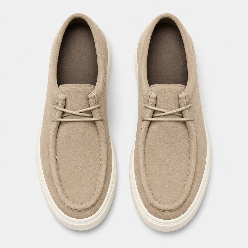 Monvaline | Men's Classic Suede Loafers Comfortable Everyday Shoes