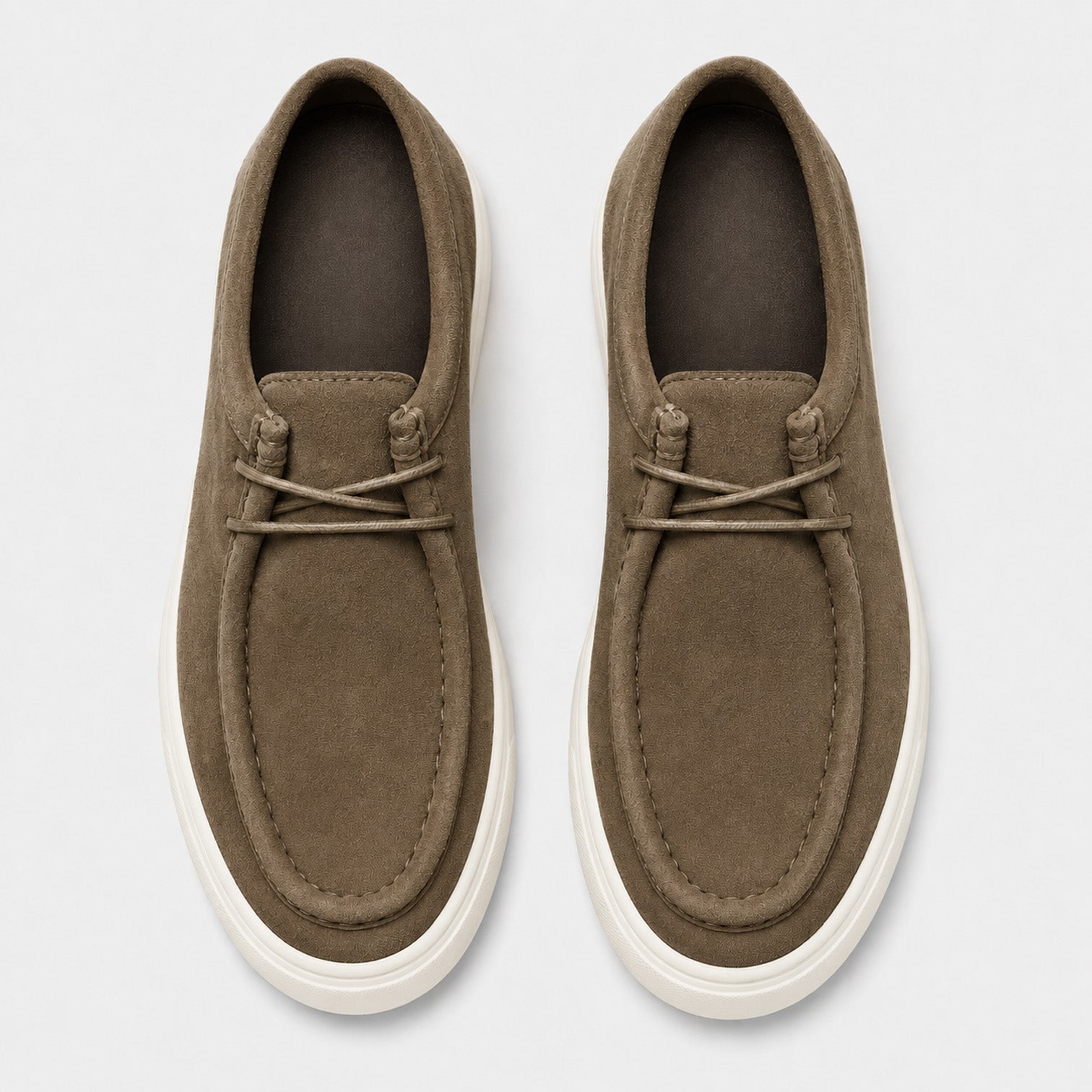 Monvaline | Men's Classic Suede Loafers Comfortable Everyday Shoes