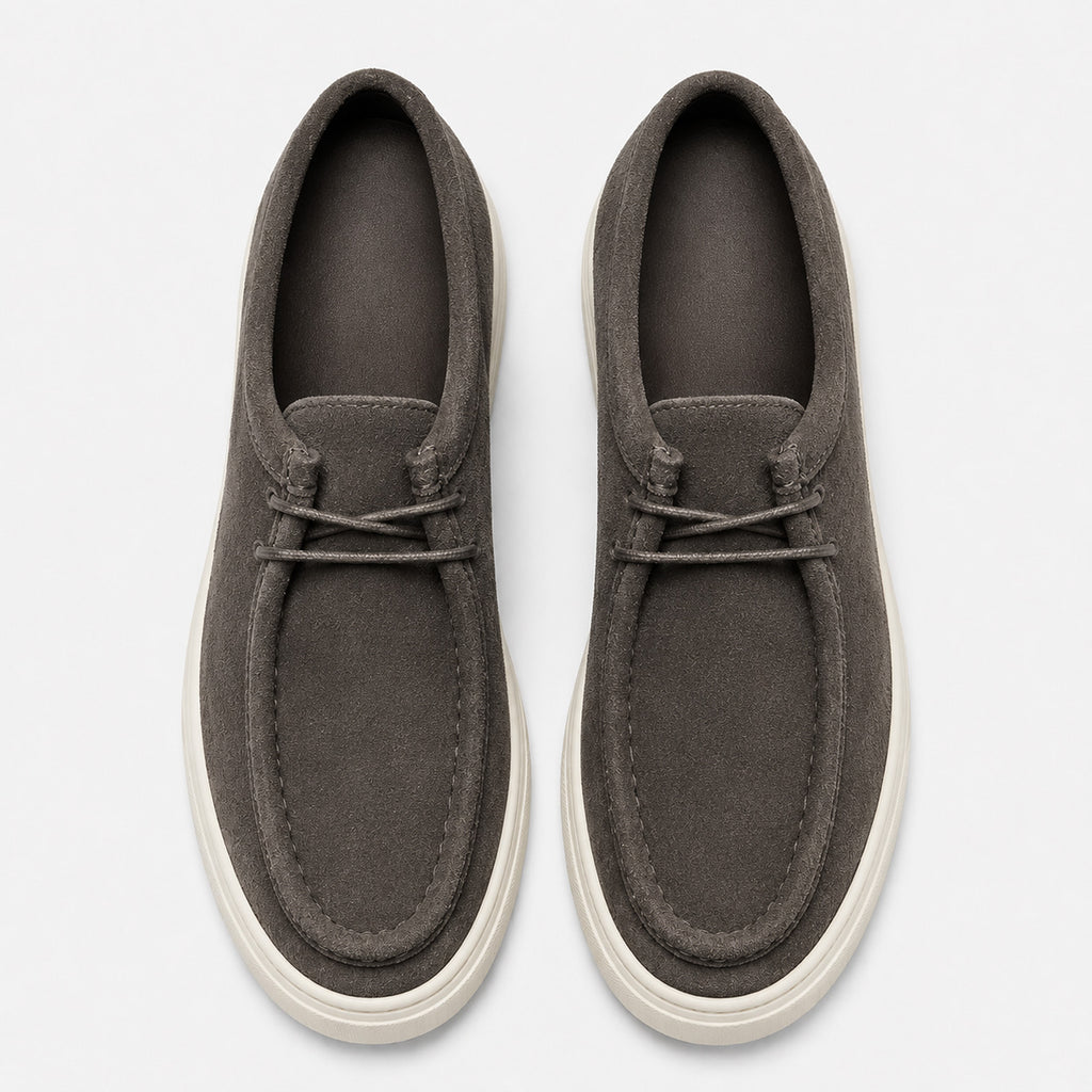 Monvaline | Men's Classic Suede Loafers Comfortable Everyday Shoes