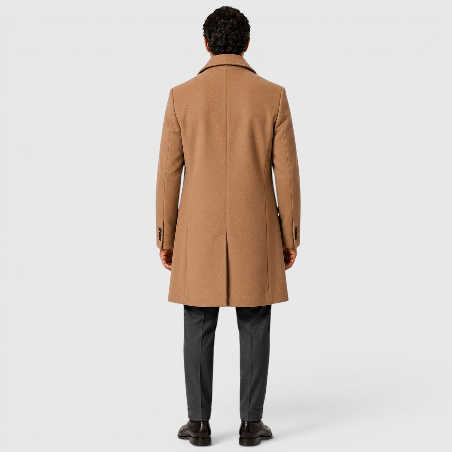 Monvaline | Men's Classic Trench Coat for Smart Casual Style