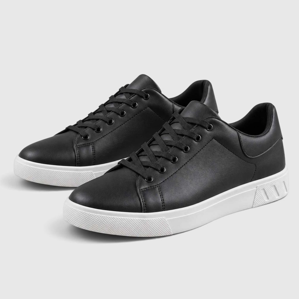 Monvaline | Men's Comfortable Everyday Sneakers - Classic Lace Up Low Top
