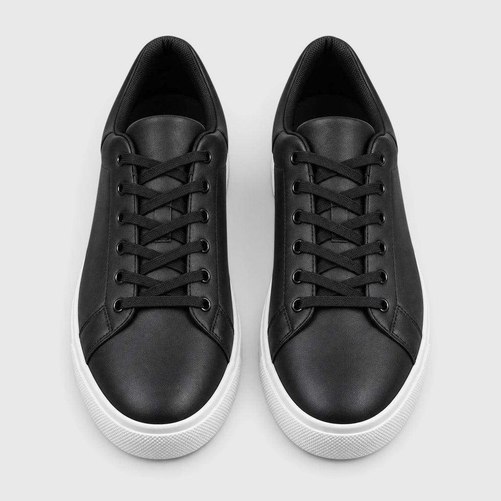 Monvaline | Men's Comfortable Everyday Sneakers - Classic Lace Up Low Top