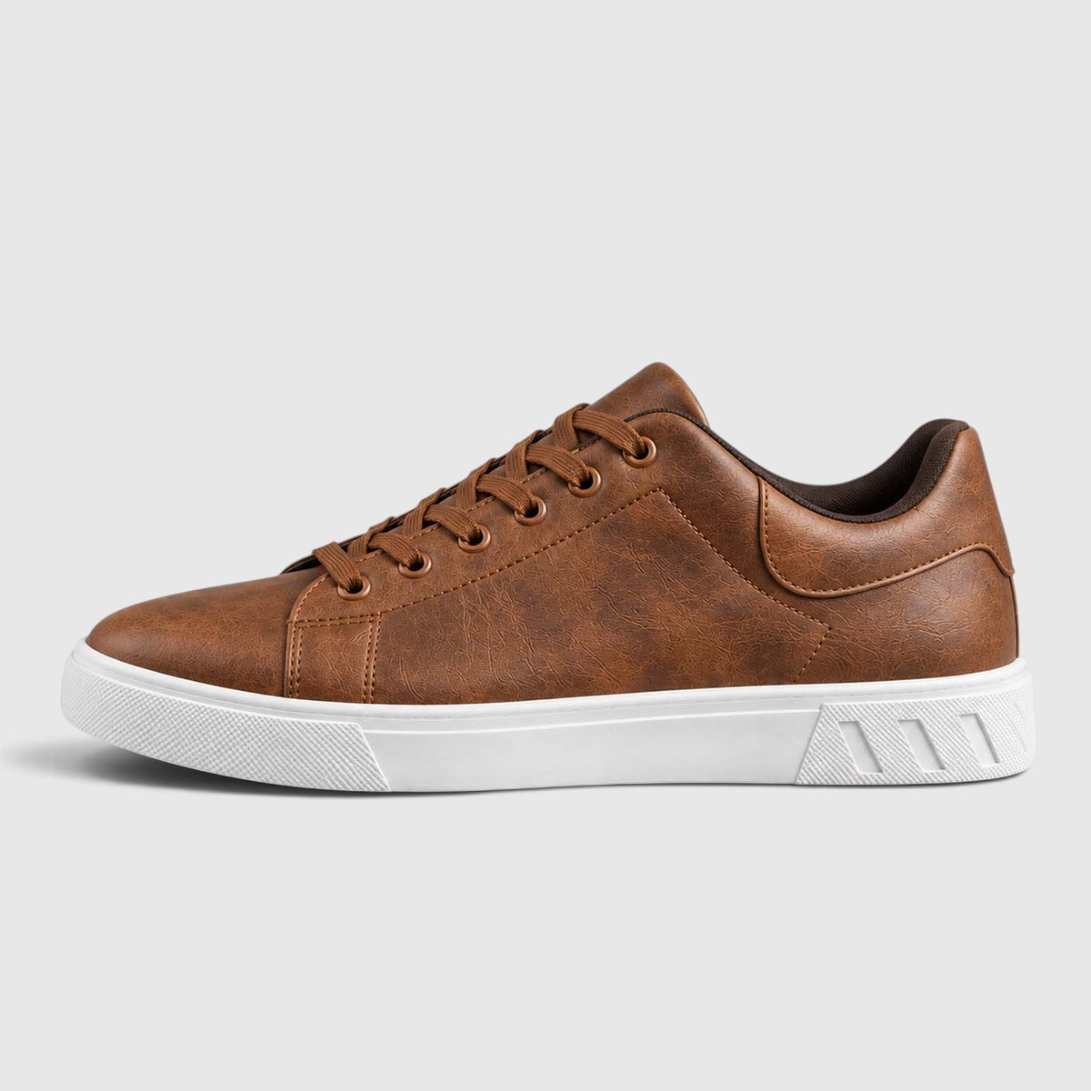 Monvaline | Men's Comfortable Everyday Sneakers - Classic Lace Up Low Top