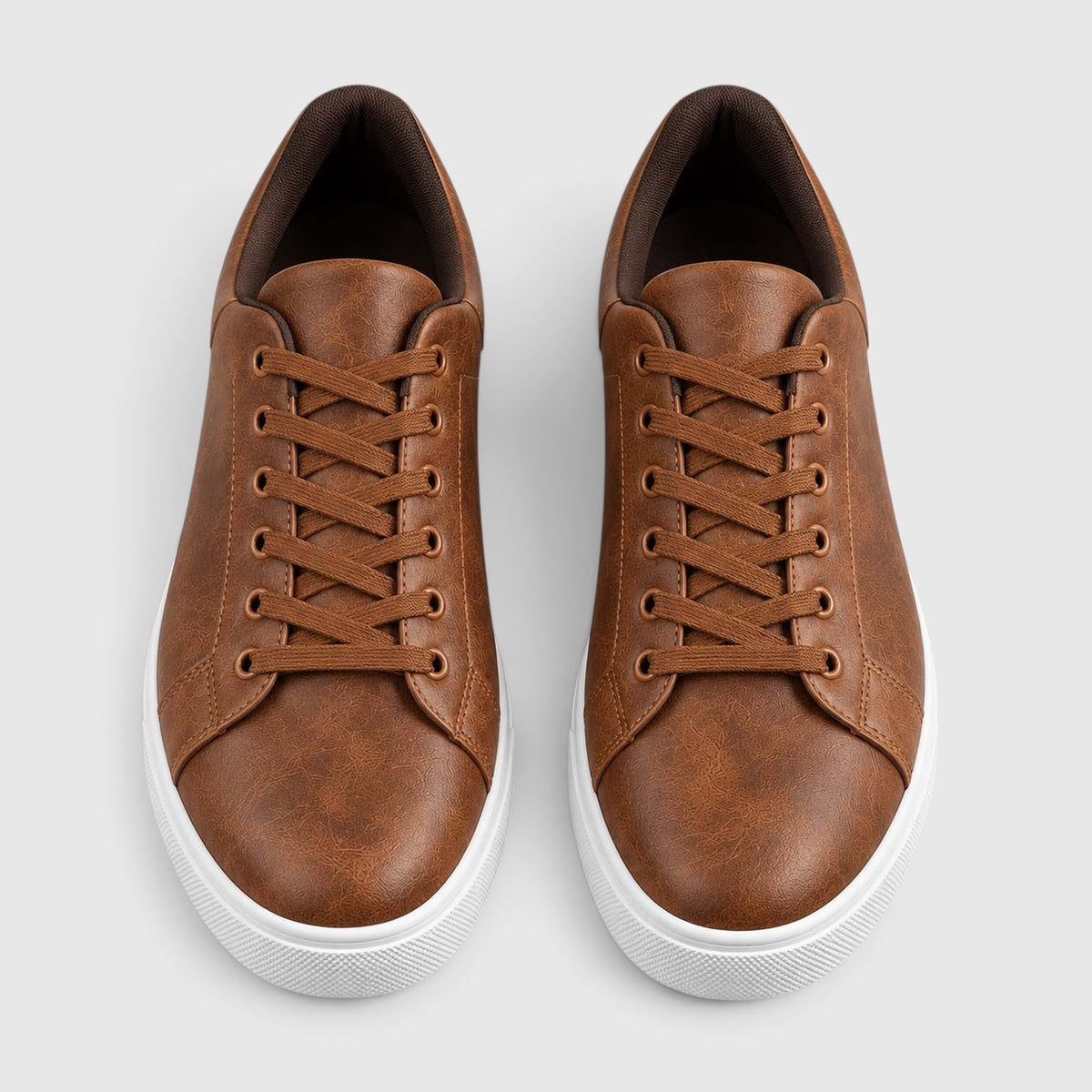 Monvaline | Men's Comfortable Everyday Sneakers - Classic Lace Up Low Top