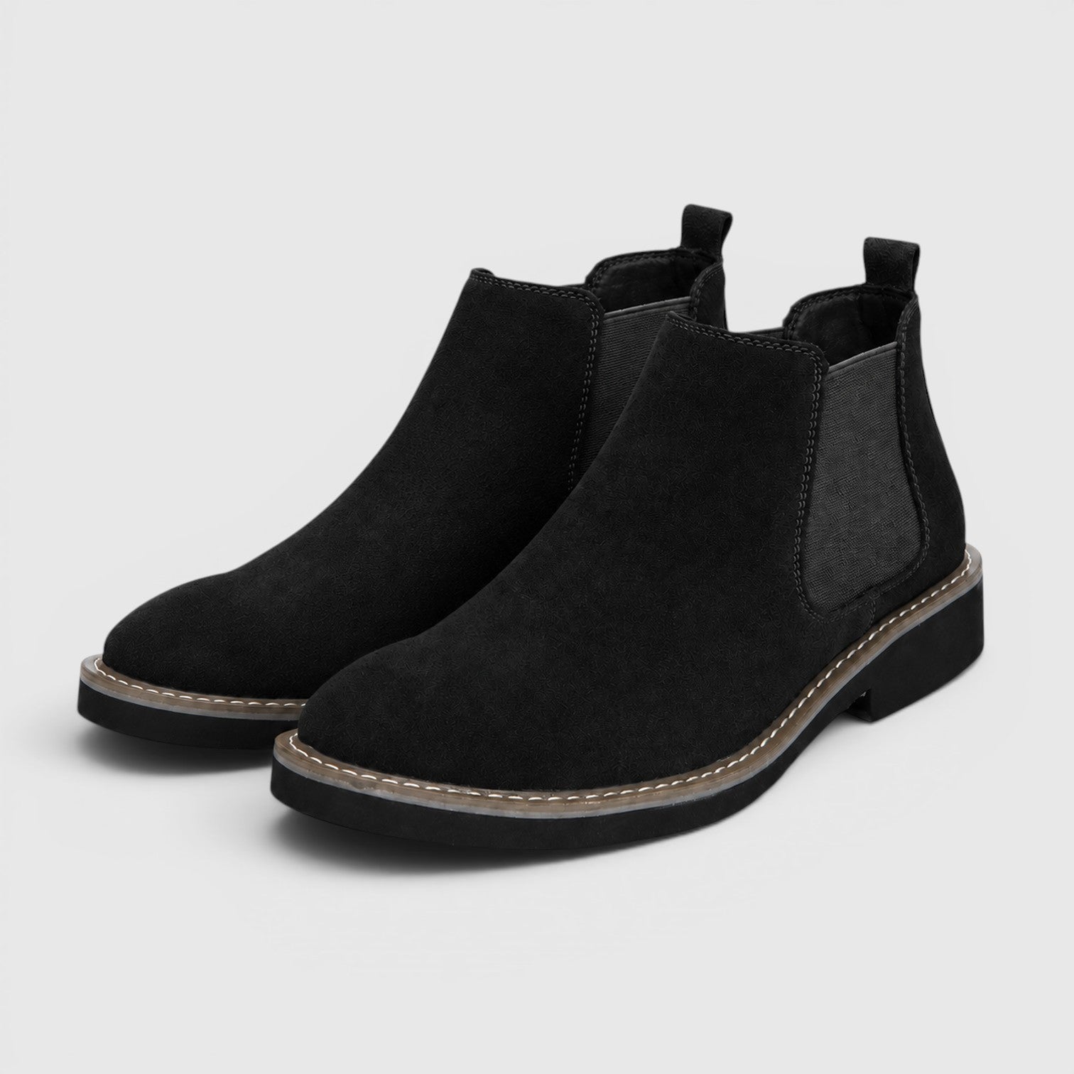 Monvaline | Men's Comfortable Genuine Leather Chelsea Boots