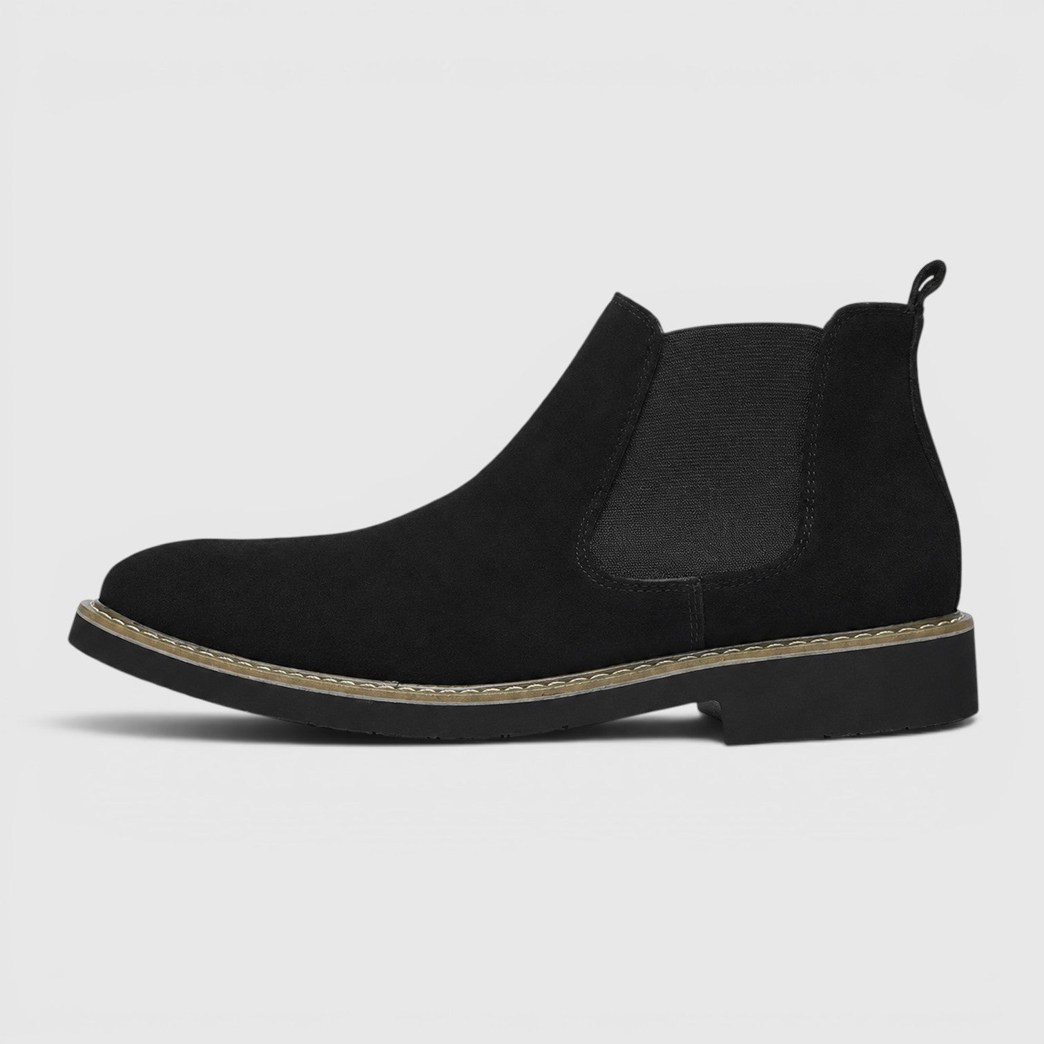 Monvaline | Men's Comfortable Genuine Leather Chelsea Boots