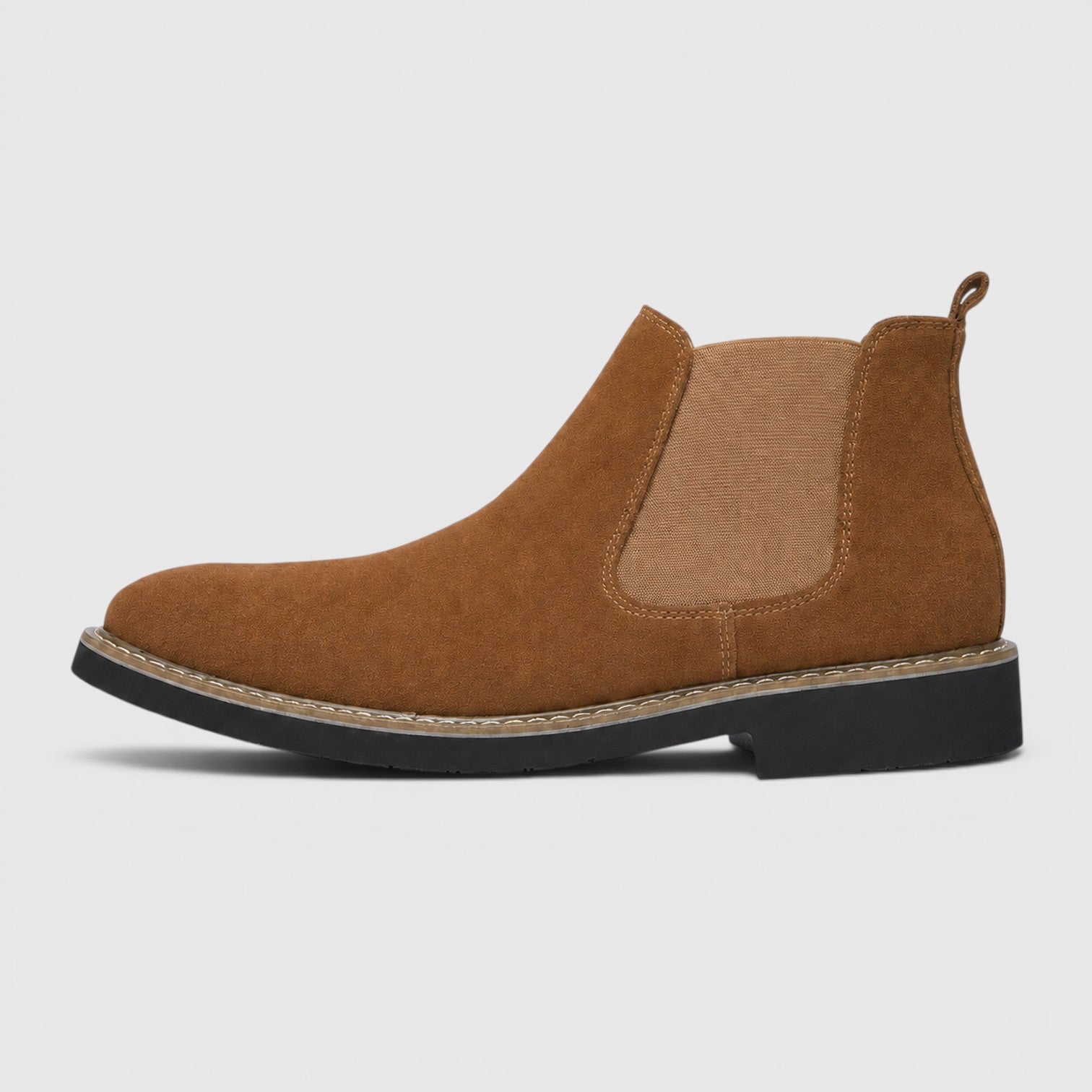Monvaline | Men's Comfortable Genuine Leather Chelsea Boots