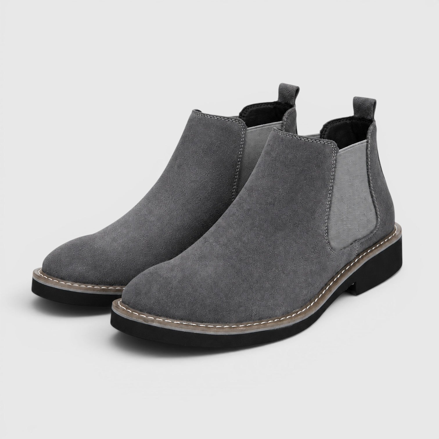 Monvaline | Men's Comfortable Genuine Leather Chelsea Boots