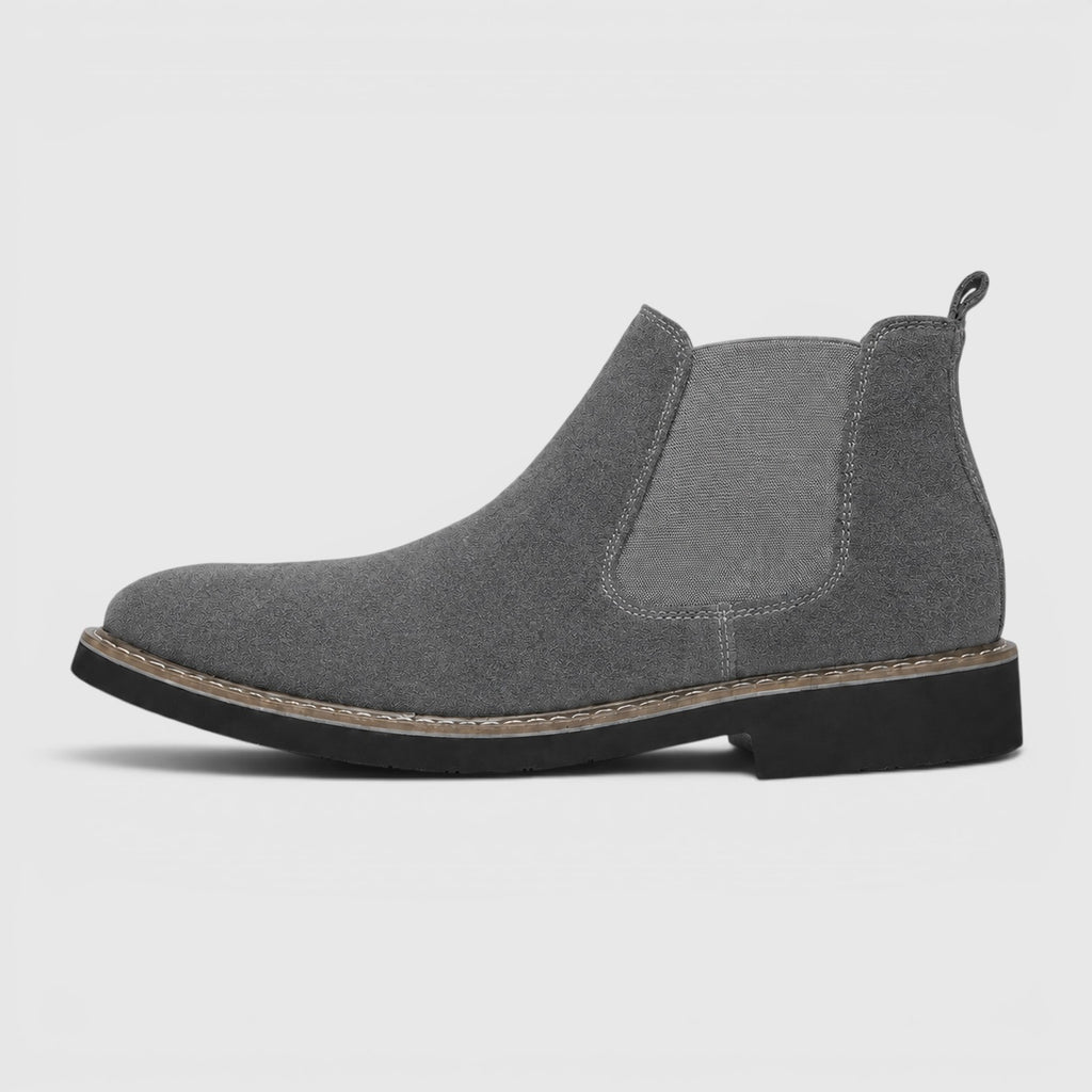 Monvaline | Men's Comfortable Genuine Leather Chelsea Boots