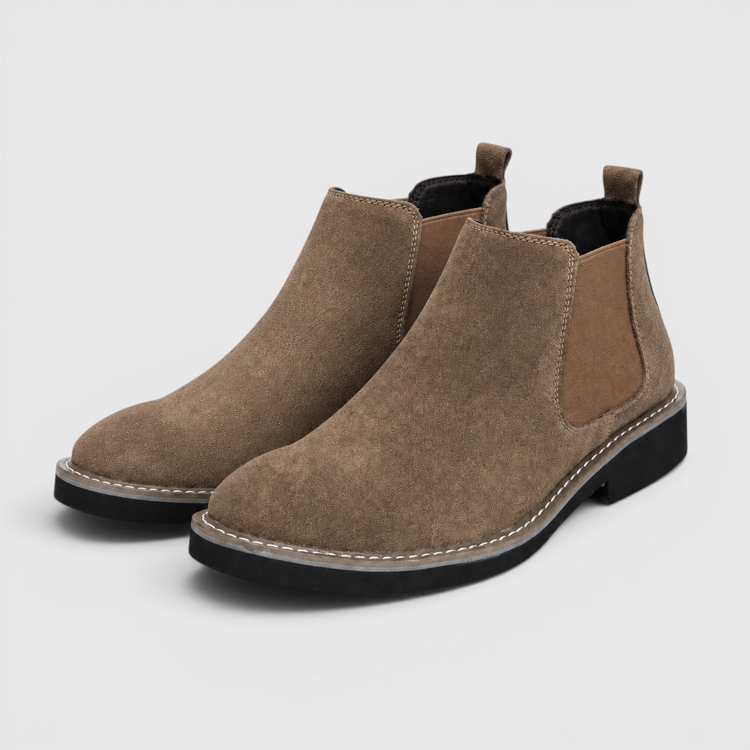 Monvaline | Men's Comfortable Genuine Leather Chelsea Boots