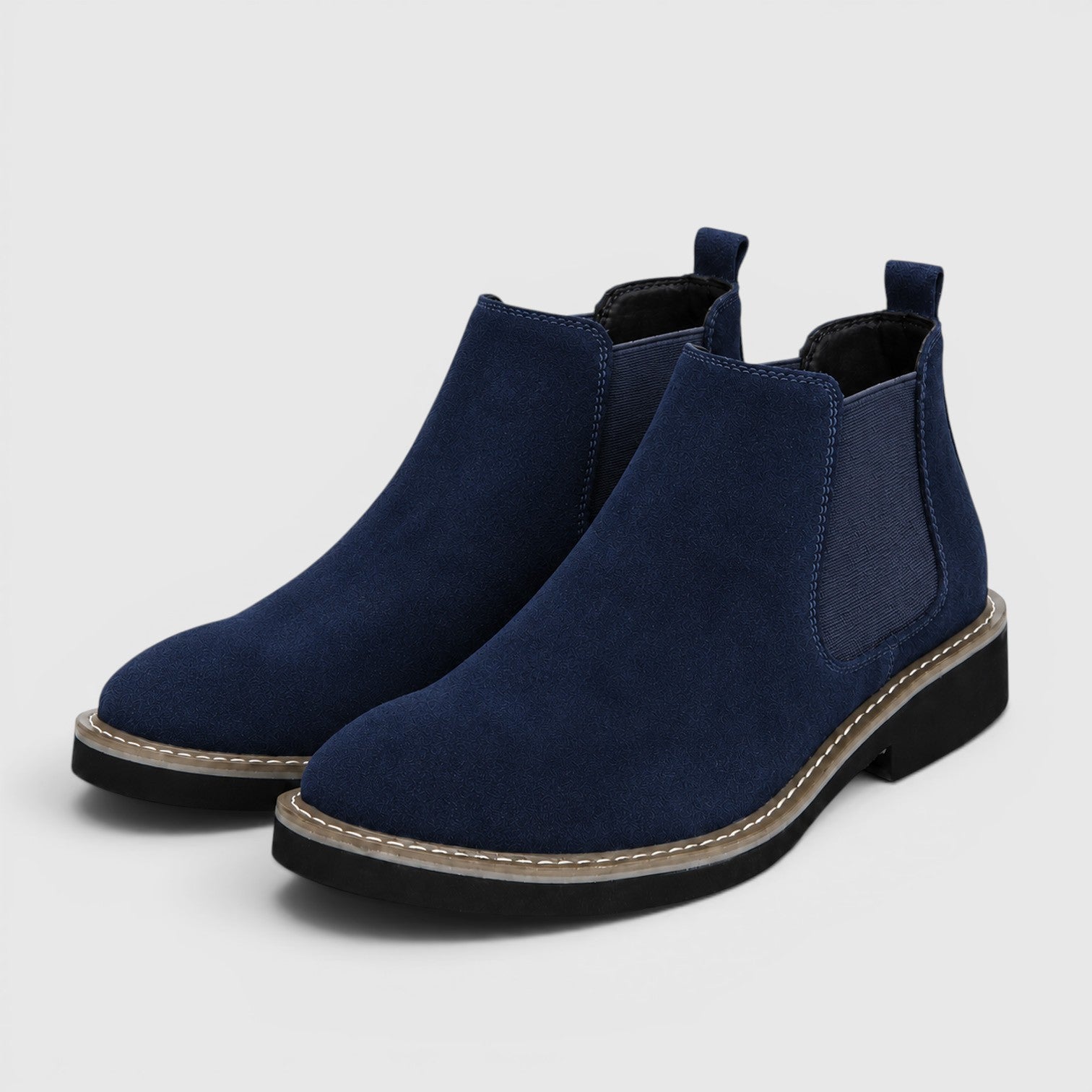 Monvaline | Men's Comfortable Genuine Leather Chelsea Boots
