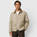 Monvaline | Men's Cotton Lightweight Jacket for Smart Casual Outerwear