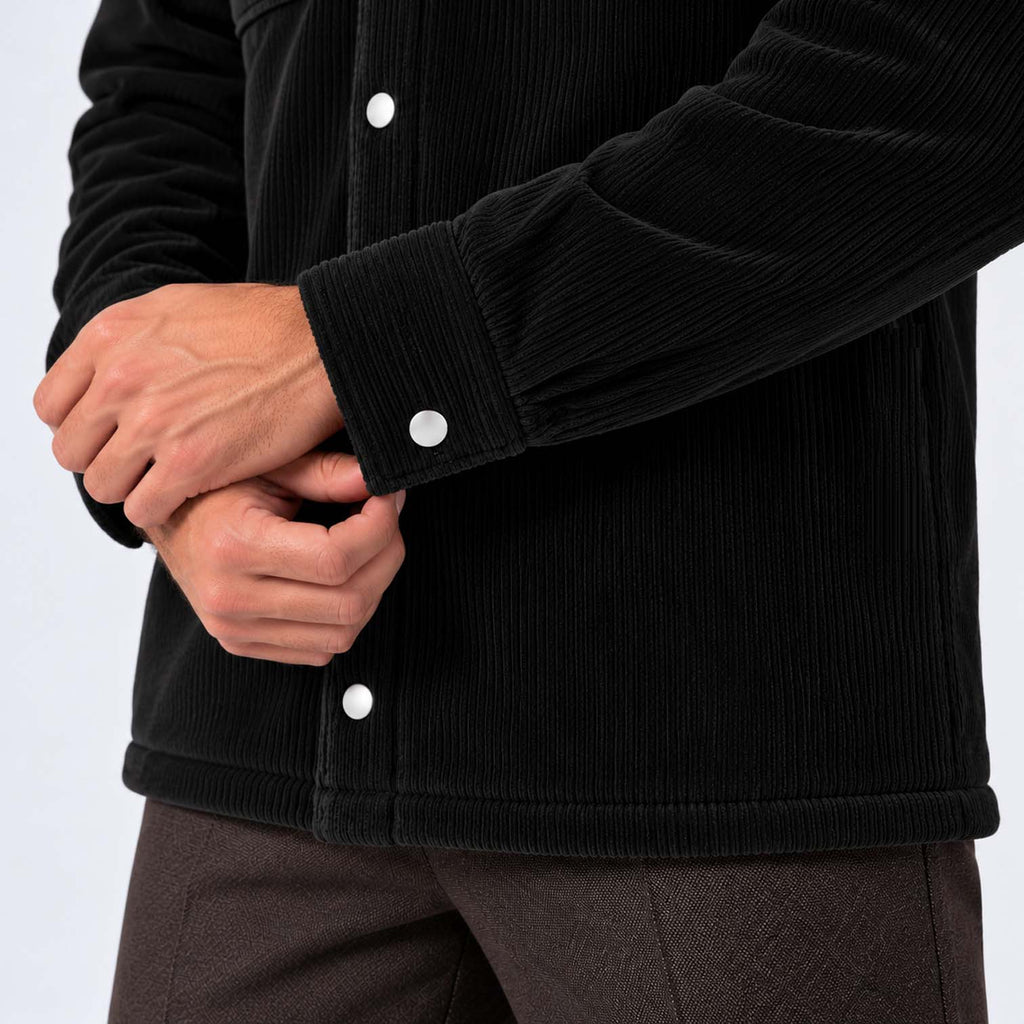 Monvaline | Men's Fleece-Lined Jacket for Cold Weather