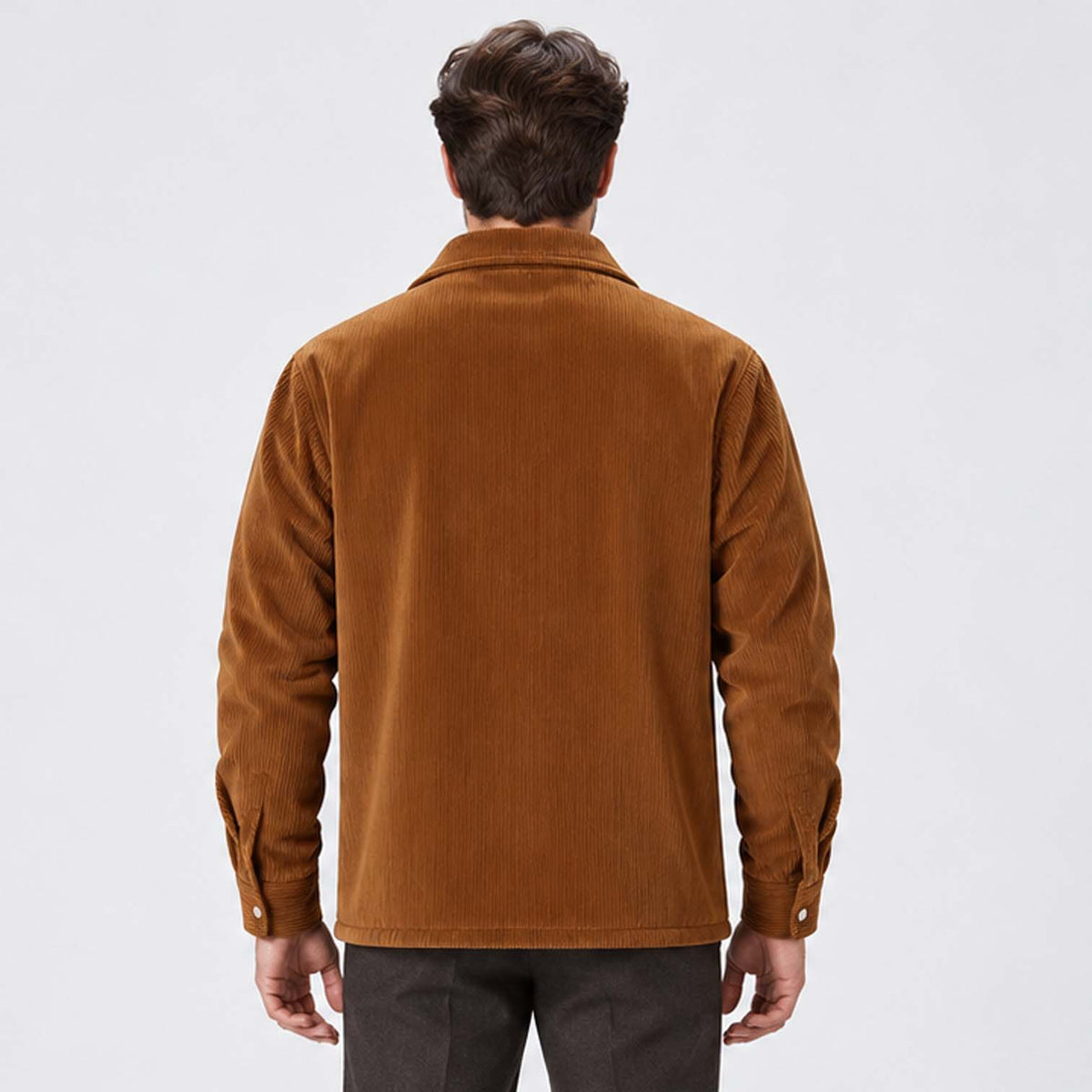 Monvaline | Men's Fleece-Lined Jacket for Cold Weather