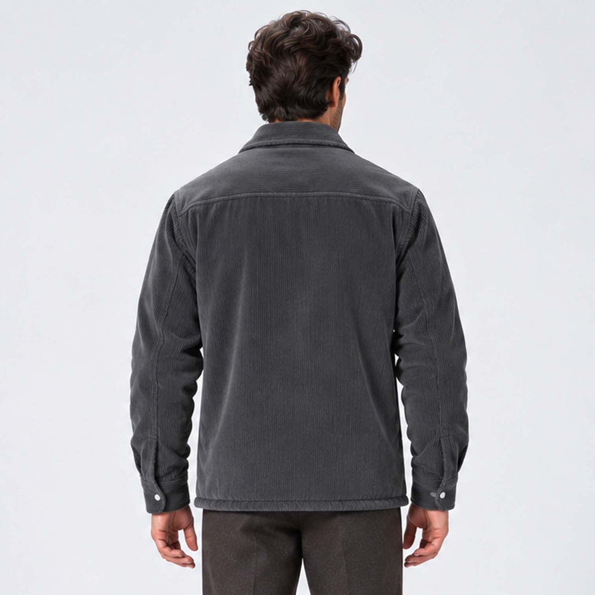 Monvaline | Men's Fleece-Lined Jacket for Cold Weather