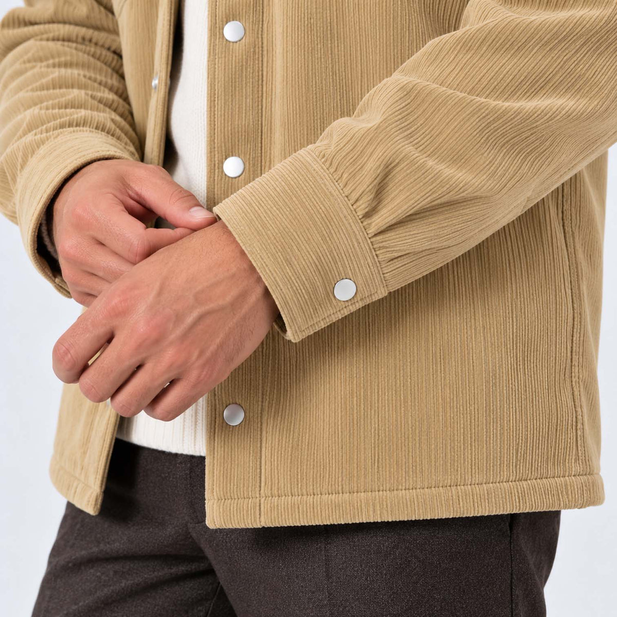 Monvaline | Men's Fleece-Lined Jacket for Cold Weather